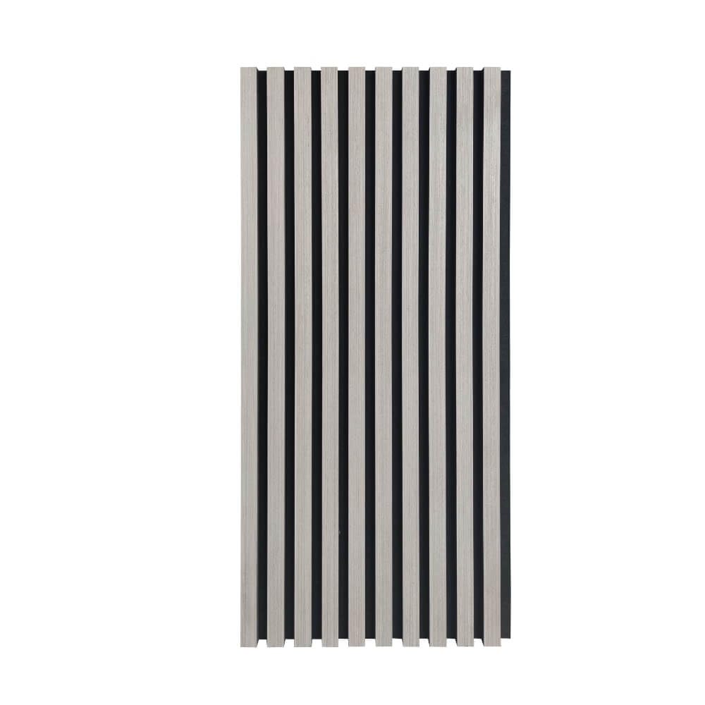 HOME DELUXE Wandpaneel Akustikpaneel / Lamellenwand SONIC – Grey Oak, 40 x 80 cm