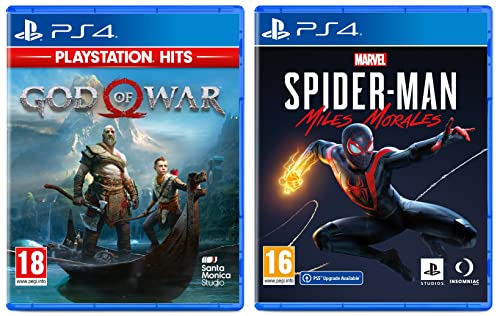 Image of Sony PS4 Marvel's Spider-Man: Miles Morales (PS4)&God of War | PS4 Game (PlayStation 4)