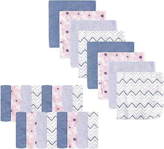 Image of Kassy Pop Baby Muslin Washcloths- Natural Muslin Cotton Baby Wipes - Soft Newborn Baby Face Towel and Muslin Washcloth for Sensitive Skin- 10x10 inches (Allcolors)