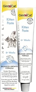 GimCat EXPERT LINE Kitten Paste - Funktionaler Katzensnack fördert die Entwicklung von jungen Katzen - 1 Tube (1 x 50 g) product image