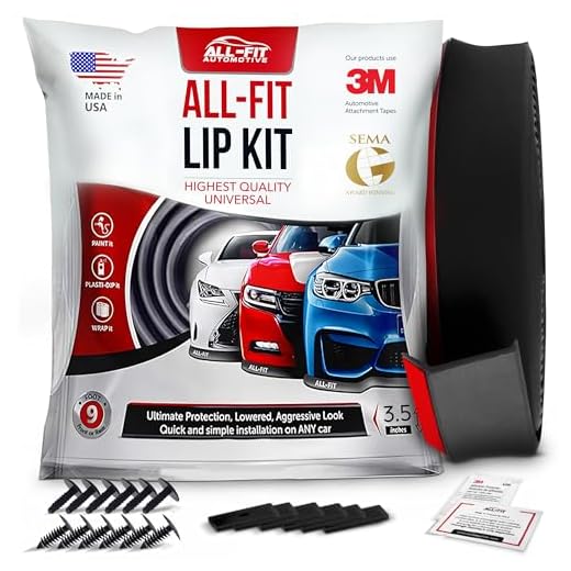 Universal Bumper Lip Splitter Kit for Cars