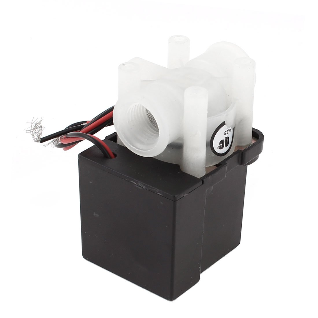 1/4" Female Control Electrical Thread Solenoid Combination Auto Flush Valve DC 24V for RO Water Filter