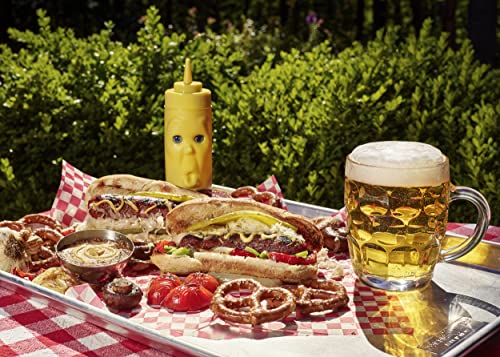 Burns Glass German Style 19 Oz Dimple Beer Mug (Set Of One) #TOP4