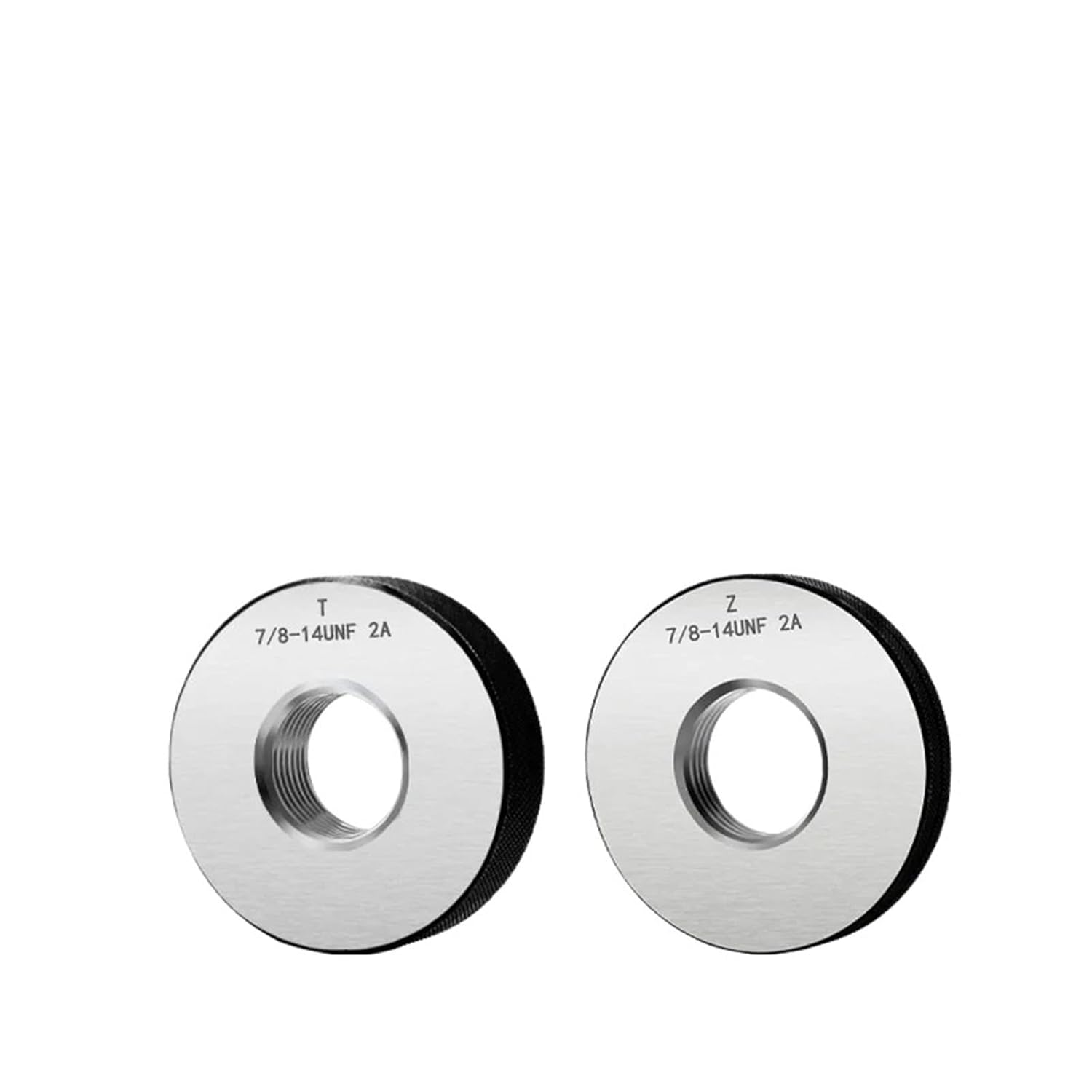 1SET(1*GO+1*NOGO) 2A American Standard Fine Thread Ring Gauge UNC UNF UNS Measure Tool(9I16-32UN-2A)