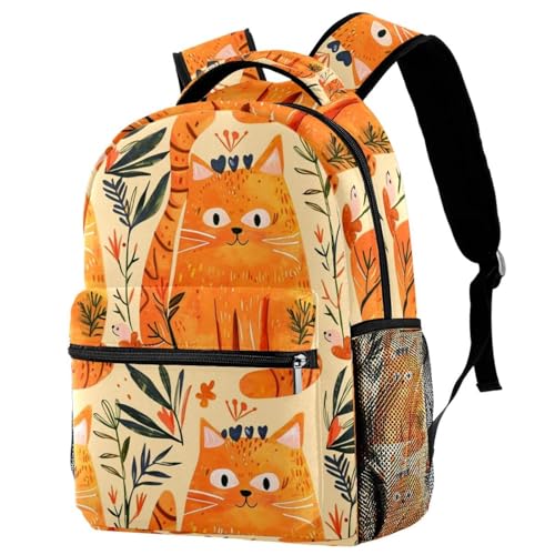 Sac à dos d'école Campus pour filles et garçons avec motif chats mignons