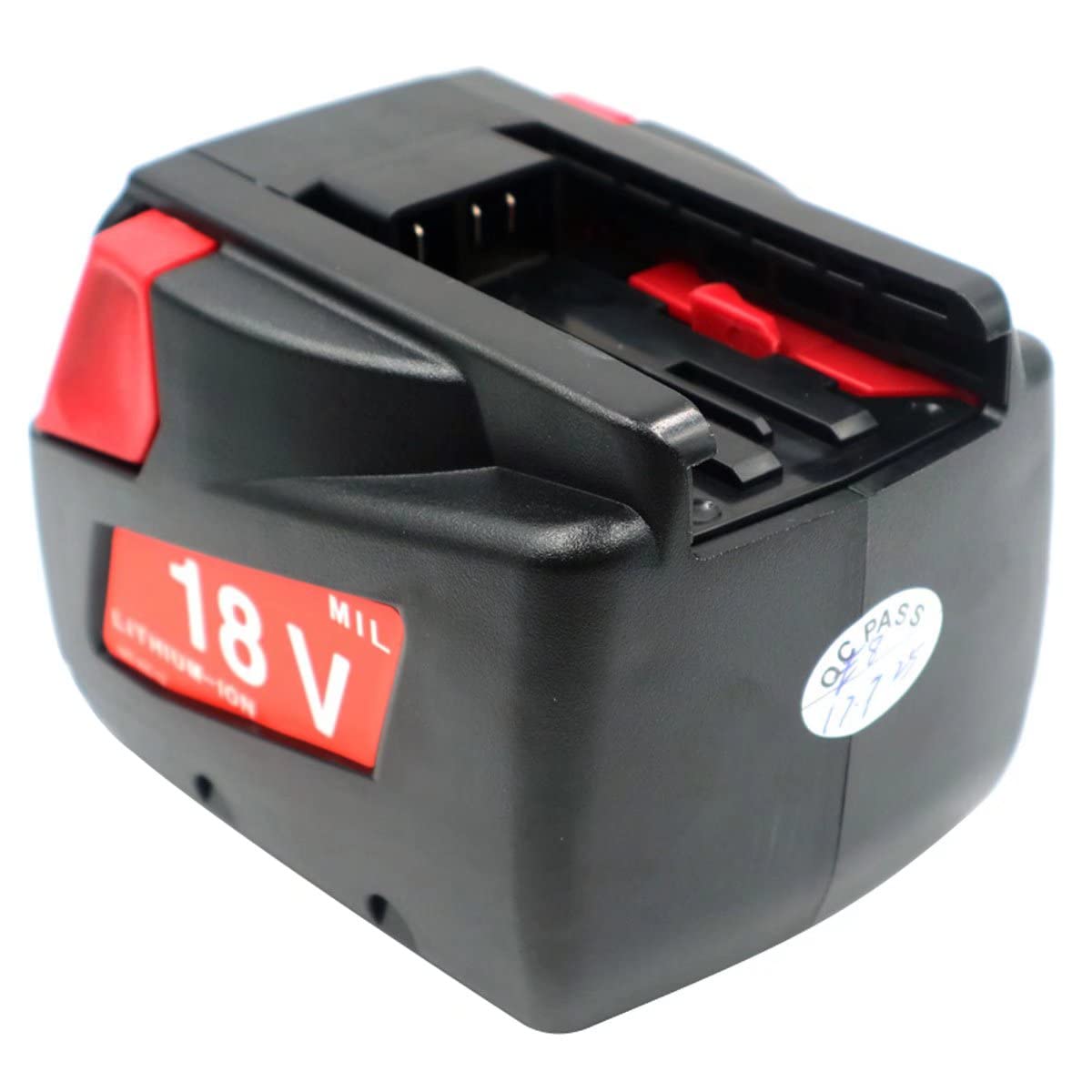 8000mAH 18650 Banco de batería MIL18C Batería de Iones de Litio 18V Reemplazo para Milwauk 18V Batería MV18B V18 F38 48-11-1830