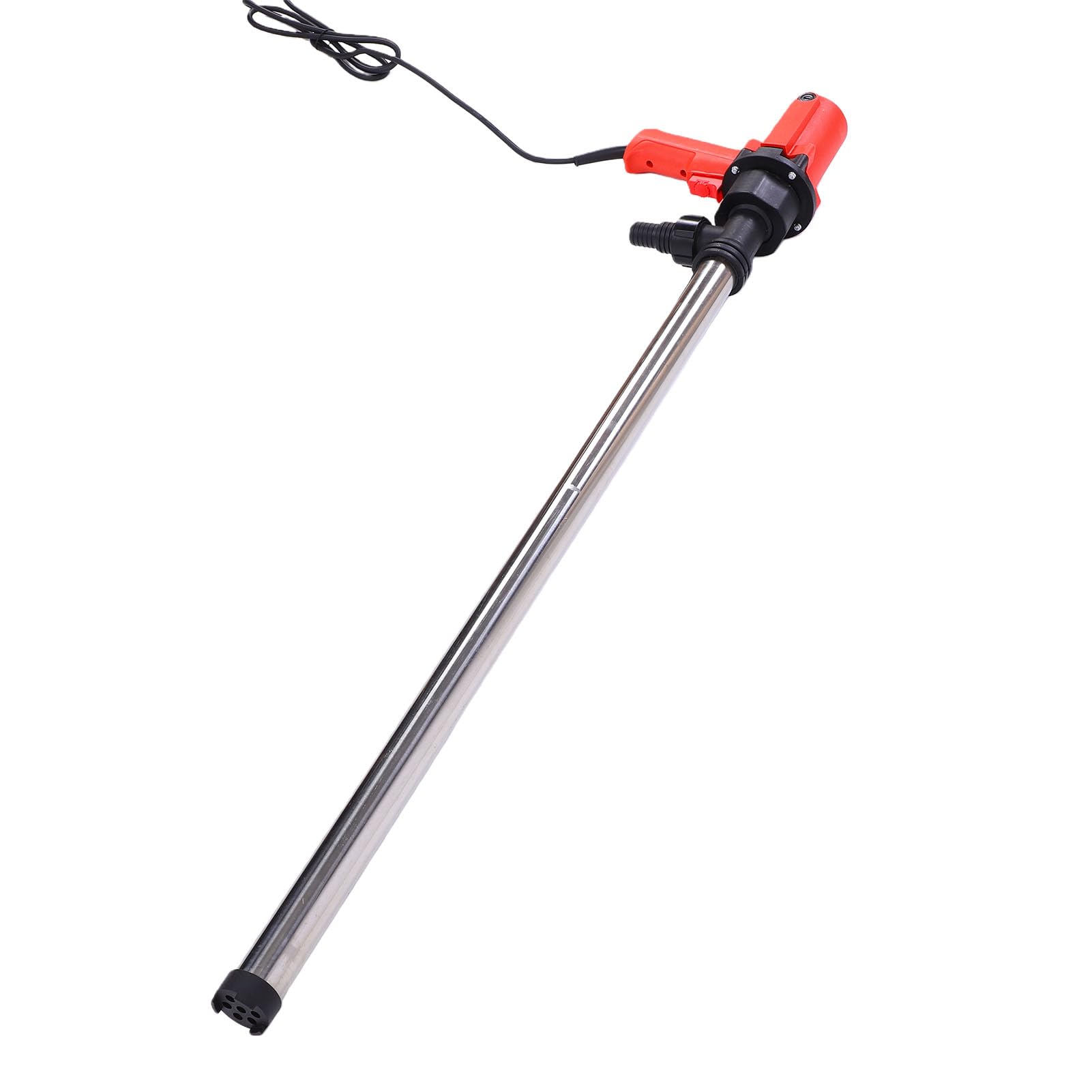 FTVOGUE Tromba a Stantuffo 6 Livelli, Pompa Elettrica 8000RPM, (Spina | Adatto per derv, kerosene, ottima tenuta, tubi in acciaio inossidabile, 60-80 LPM