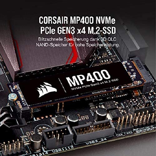 Corsair Mp400 2Tb Nvme Pcie M.2 Ssd, Cssdf2000Gbmp400 (Renewed) #TOP4
