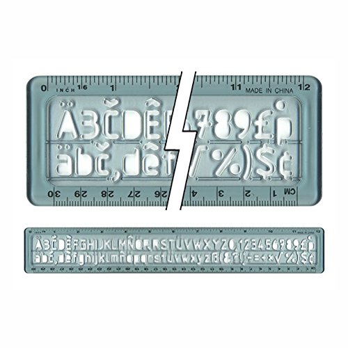 Westcott Combo Lettering Guide