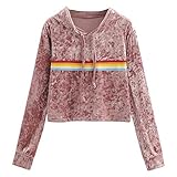 Ropa perfecta para combinar con sus pantalones vaqueros, pantalones, etc. Cuidado de la ropa: lavado a mano / lavado a máquina a baja temperatura, no usar lejía, evitar la exposición, colgar para secar.
