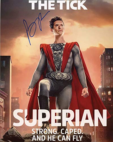 Brendan Hines"The Tick" AUTOGRAPH Signed 'Superian' 8x10 Photo ACOA Brendan Hines"The Tick" AUTOGRAPH Signed 'Superian' 8x10 Photo ACOA