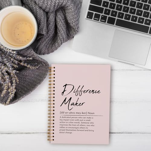 Carnet de notes blush, journal pour écrire et carnet de réunion de travail - 7