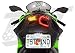 Integrated Programmable Tail Light for Kawasaki ZX6R 2013 2014 2015 2016 2017 2018 SMOKED (Smoked)