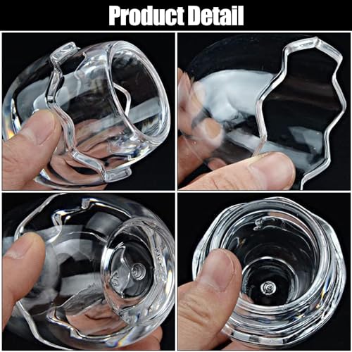 Miniatura 3 de 1 Articulo Porta Palillos De Dientes, Porta Palillos De Acrílico, Caja De Almacenamiento De Palillos, Caja De Palillos Con Forma De Huevo, Adecuado Para Restaurantes, Bares, Hogares Transparente