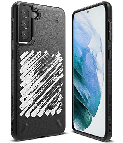 Image of Ringke Onyx Design for Galaxy S21 Plus Case Back Cover, [Extreme Tough] Rugged Flexible Protection Durable Anti-Slip TPU Heavy Impact Shock Absorbent for Galaxy S21 Plus 5G Back Cover Case - Paint