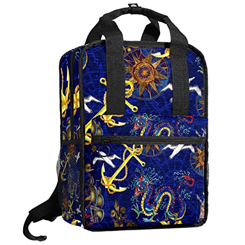 Sac à dos pour garçon Rose motif Tour de Paris avec bretelles réglables