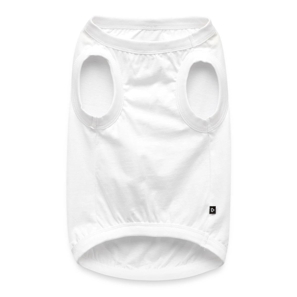 Spreadshirt T-Shirt pour Chiens personnalisé | Créez-Le Vous-même avec Texte et Photo T-Shirt sans Manches pour Chien, XL, Blanc