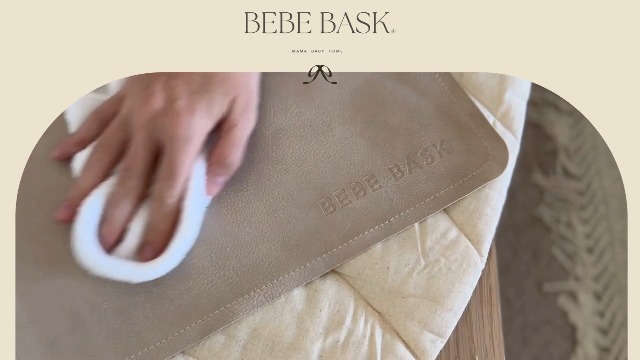 BEBE BASK Panier à Couches En Jonc De Mer Naturel – Organiseur Bébé Bio Fait Main, Luxueux Et Éco-Responsable, Idéal Chambre Bohème