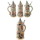  Official Jarra de Cerveza Decorativa Alemana Ceramica Bayern Neuschwanstein 700 ML