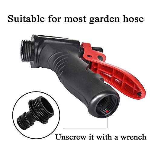 Car Wash Foam Gun, Adjustable Hose Wash Sprayer with Adjustment Ratio Dial Foam Blaster Fit