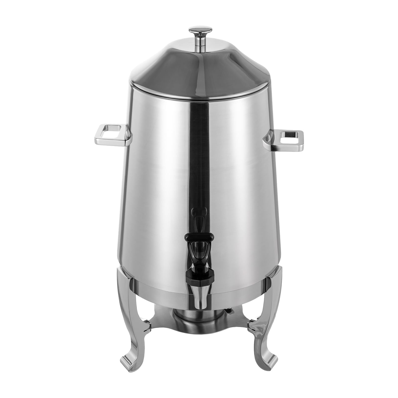 Distributore elettrico per bevande calde, 13 l, in acciaio inox, con vassoio per carburante, per feste, buffet, catering