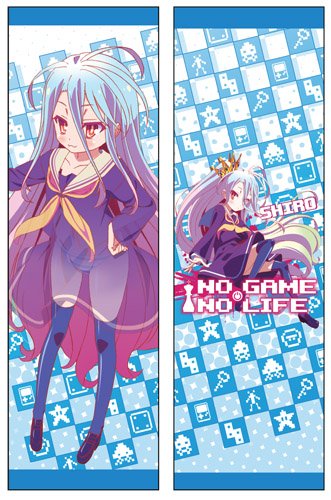 No Game No Life 45634 Body Pillow, One Size, Multicolor