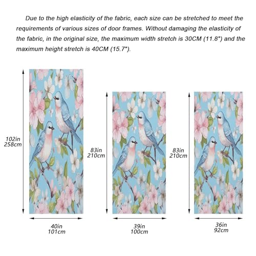 Housse de porte extensible pour cacher les imperfections - 4