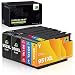JARBO Compatible Ink Cartridge Replacement for HP 950XL 951XL, 1 Set+1 Black, Compatible with HP Officejet PRO 8600 8610 8620 8630 8100 8640 8660 8615 8625 251dw 271dw 276DW Printer