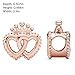 Pandora Jewelry United Regal Hearts Rose Charm