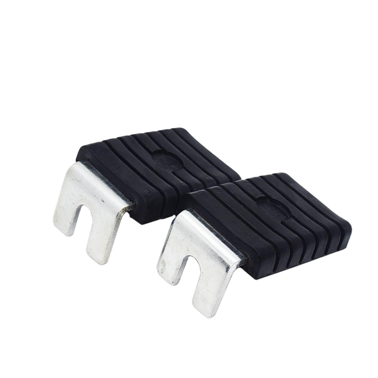 Vaveren 2 Pieces Bicycle Rear Pedals Bicycle Foot Pegs Anti Skid Replacement Foot Plates Pedals for Mountain Bike Cycling Accessories