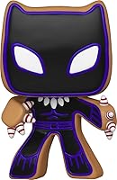 Vista 2 de Funko Pop! Marvel: Pantera Negra de Pan de Jengibre con EcoTEK Pop Protector