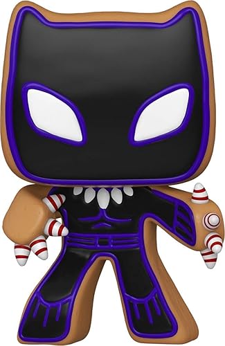 Miniatura 2 de Funko Pop! Marvel: Pantera Negra de Pan de Jengibre con EcoTEK Pop Protector