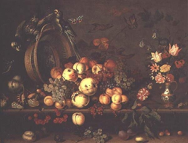 Tableau toile nature morte d'art hollandais pour une décoration murale de prestige 60x90