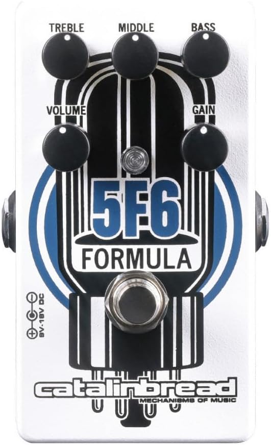 Catalinbread Formula 5F6 Classic Tweed Bassman Foundation Overdrive Pedal