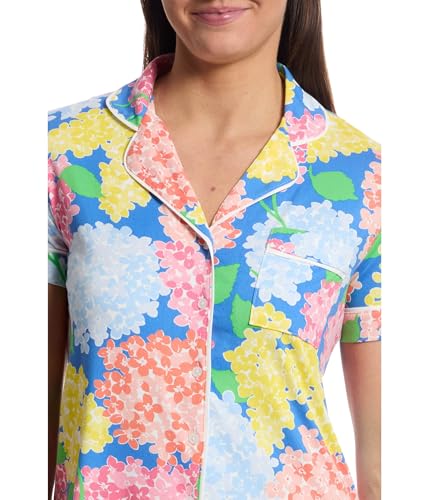 Image of kate spade new york Short Sleeve Cropped PJ Set