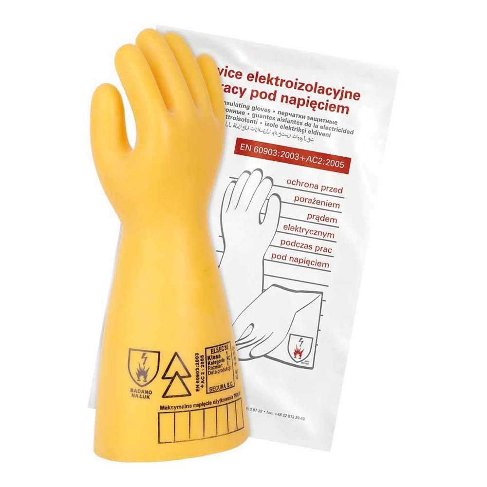 Secura RELSEC-30_11 Gants électroisolants Jaune 11 Taille