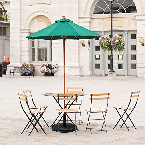 Orgrimmar 22Lbs Umbrella Base Heavy Duty Outdoor Living Round Antiqued Patio Market Umbrella Base #TOP4