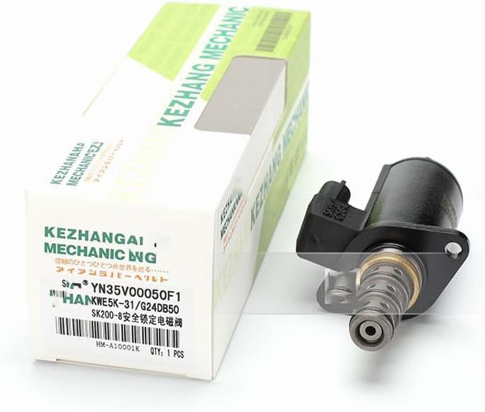 Solenoid Valve YN35V00050F1 KWE5K-31 G24DB50 901038 Hdnverys Fits for KOBELCO SK200-8 Excavator