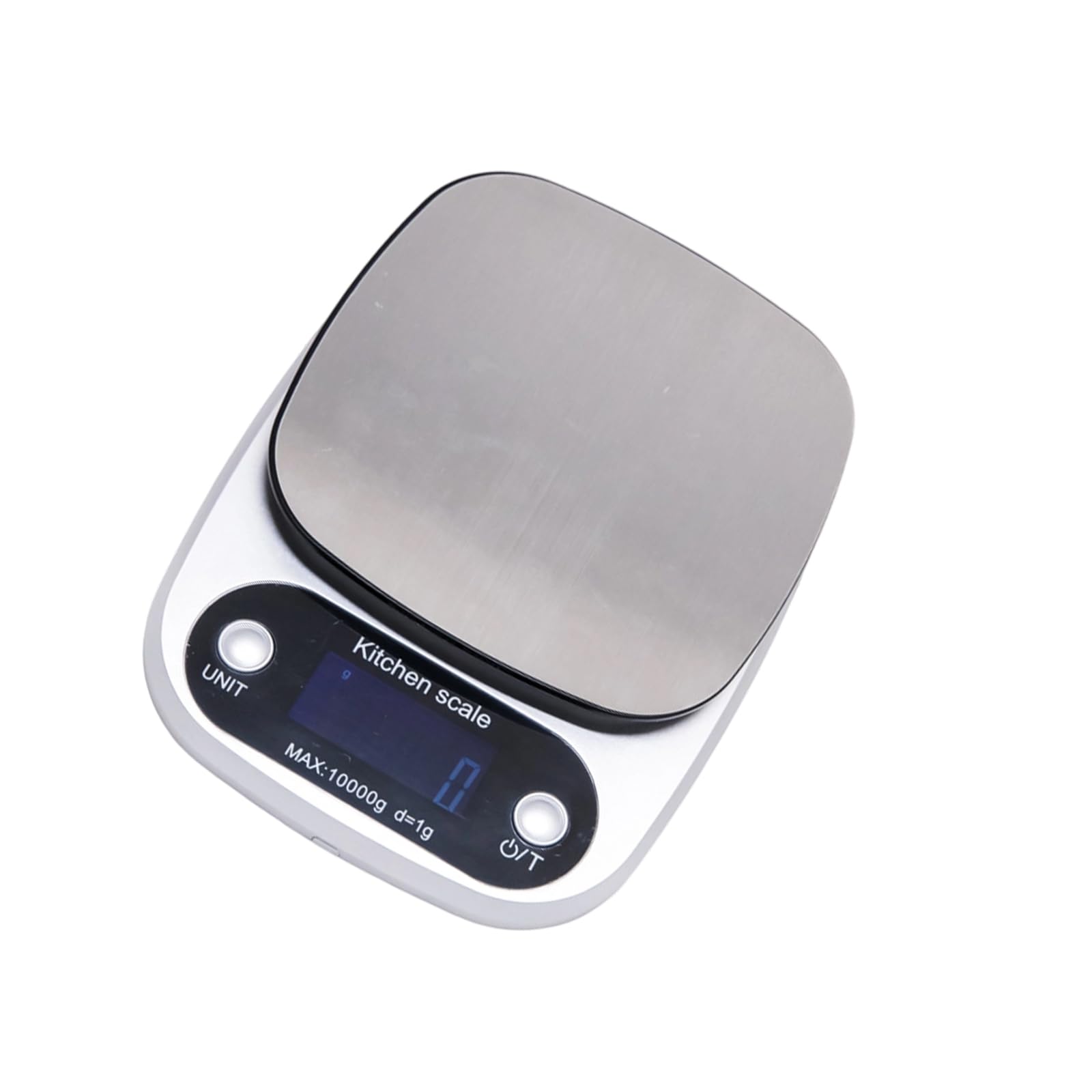Jazuaiao Multiple Functional Kitchen Scale Accuracy 5kg Capacity Rustless Building Clear LCD Screen Unit Conversion Easy Storage Battery Complimentary Kitchen Scale Transportable Thin Plan