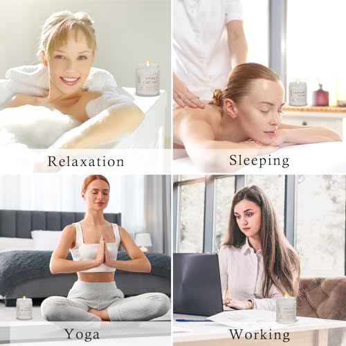 Molensun Scented Candles For Home, Sage &Citrus Scented Candle, Aromatherapy Jar Candle thumb #5