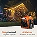 Generac 8251 GP2500i 2,500-Watt Gas Powered Portable Inverter Generator - Compact and Lightweight Design - Produces Clean, Stable Power - COsense Technology - CARB Compliant - Orange/Black