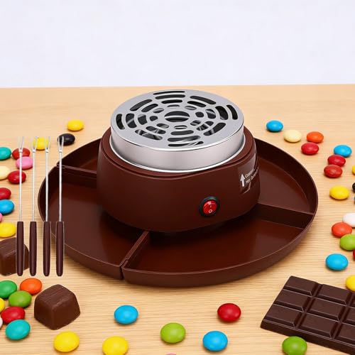 Máquina Eléctrica 2 en 1 para Smores y Fondue Tisch miniatura 6