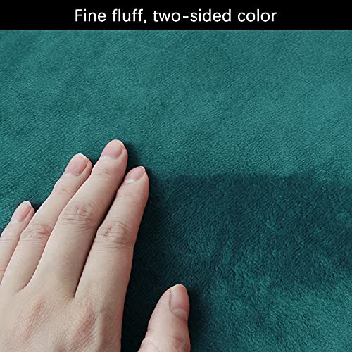 Goodtou Velvet Teal Dining Room Chair Covers Set Of 4 - Teal Dining Room Chair Covers Dark Teal Chair Slipcover For Dining Room, Hotel (Teal, 4) #TOP6