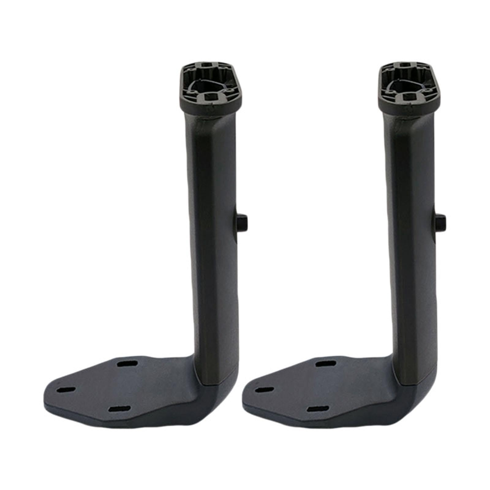 perfk Paire d'accoudoirs de chaise réglables en hauteur, remplacement d'accoudoir de chaise, support, accoudoir de chaise de bureau pour l'apprentissage de, noir