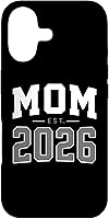 Vista 32 de Mom Est 2026 New Mother Parent New Born Child Parenthood Case for iPhone 16