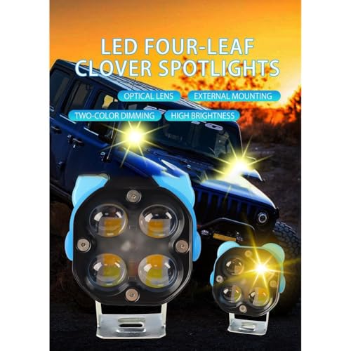 Foco LED de coche para iluminar caminos oscuros en todoterreno y SUV 5