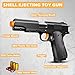 Toy Gun, Shell Ejecting Toy Gun with Soft Bullets, Educational Model Toy Pistol Shooting Game, Gifts for Kids Boys Girls
