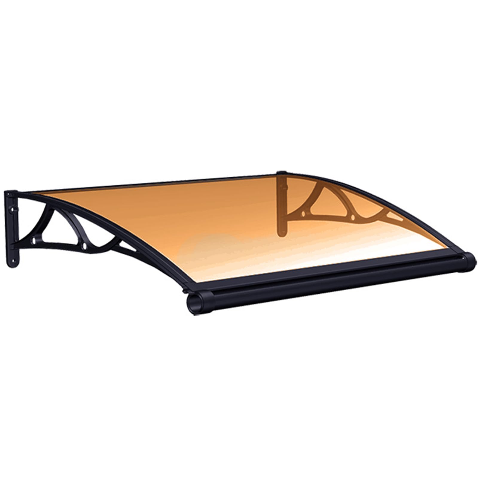 LWJSOCP Door Canopy for Front Door Window Awning 100x140cm Stylish Entrance Cover Weather Protection Sunshade Rain Shield Porch Awning Front Door Overhang