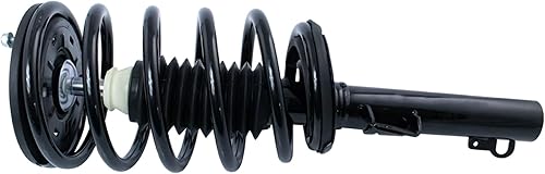 Miniatura 1287 de TRQ Kit de suspensión delantera, conjunto de amortiguadores y resortes, barra estabilizadora, enlace estabilizador compatible con Chevrolet