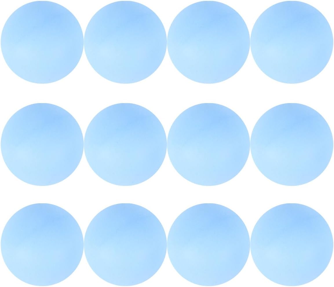 STOBAZA 40mm Table Tennis Balls 60pcs Light Blue Seamless Ping Pong Balls for Indoor Outdoor Sports Recreation and Training